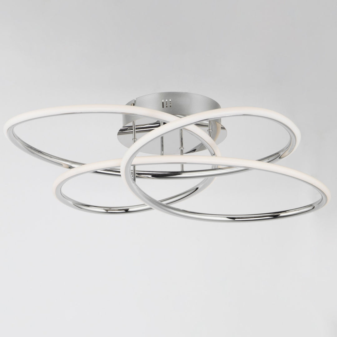 ET2 - E24134-PC - LED Flush Mount - Coaster - Polished Chrome