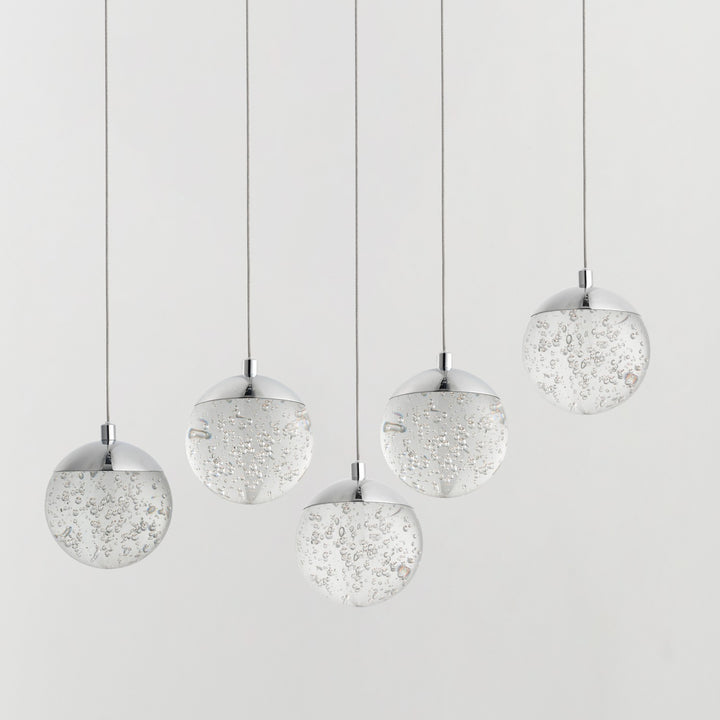 ET2 - E24264-91PC - LED Pendant - Orb II - Polished Chrome