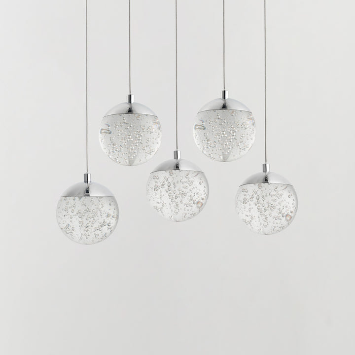 ET2 - E24264-91PC - LED Pendant - Orb II - Polished Chrome