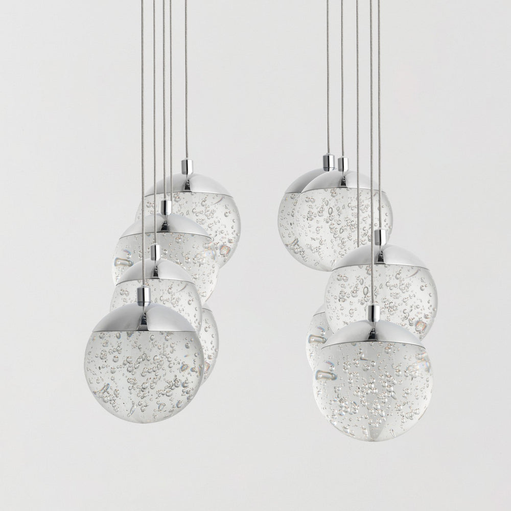 ET2 - E24266-91PC - LED Pendant - Orb II - Polished Chrome