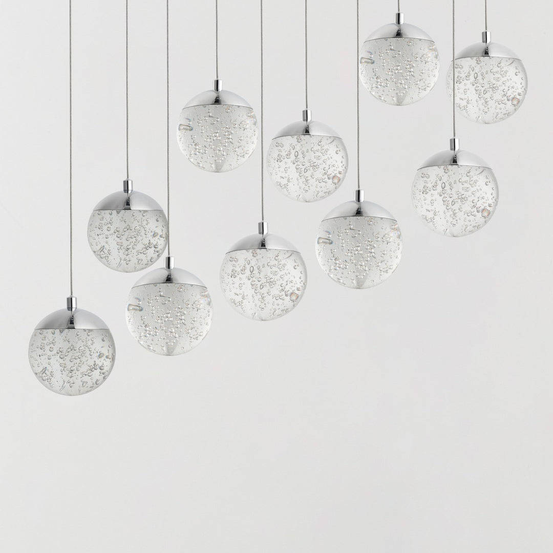 ET2 - E24266-91PC - LED Pendant - Orb II - Polished Chrome