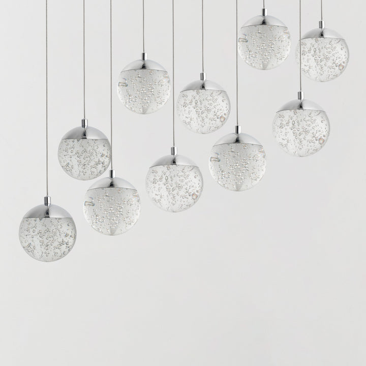 ET2 - E24266-91PC - LED Pendant - Orb II - Polished Chrome