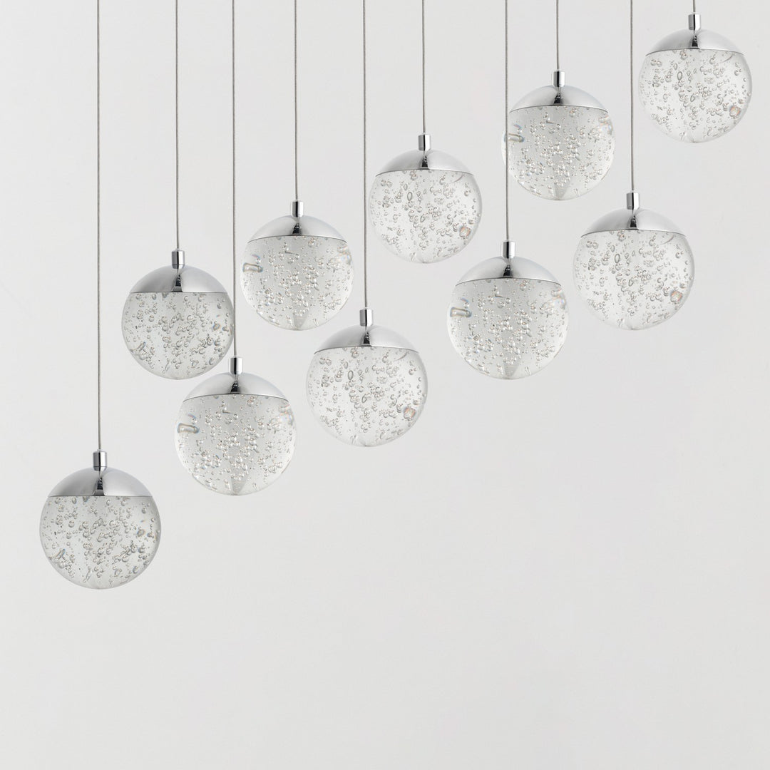 ET2 - E24266-91PC - LED Pendant - Orb II - Polished Chrome