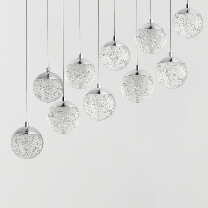 ET2 - E24266-91PC - LED Pendant - Orb II - Polished Chrome
