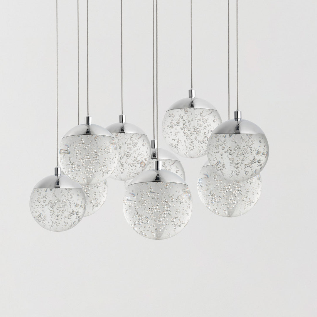 ET2 - E24269-91PC - LED Pendant - Orb II - Polished Chrome