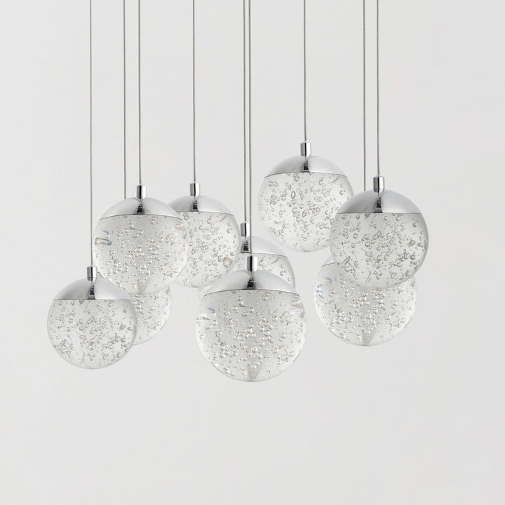 ET2 - E24269-91PC - LED Pendant - Orb II - Polished Chrome