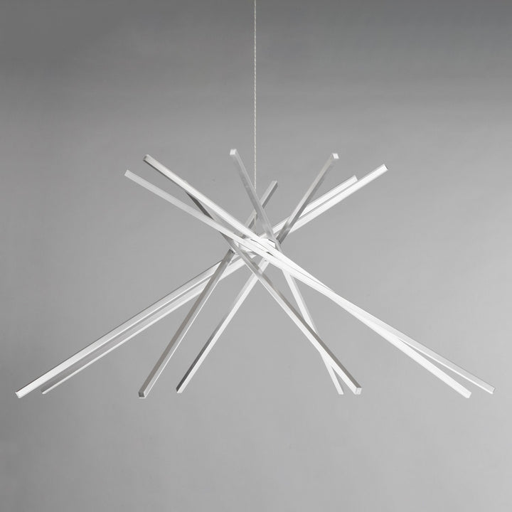 ET2 - E41446-SA - LED Pendant - Alumilux Aster - Satin Aluminum