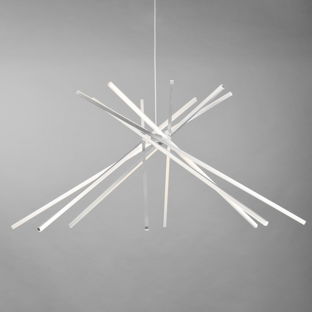 ET2 - E41446-SA - LED Pendant - Alumilux Aster - Satin Aluminum
