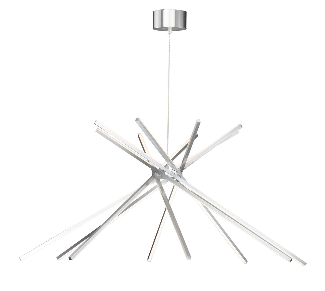 ET2 - E41446-SA - LED Pendant - Alumilux Aster - Satin Aluminum