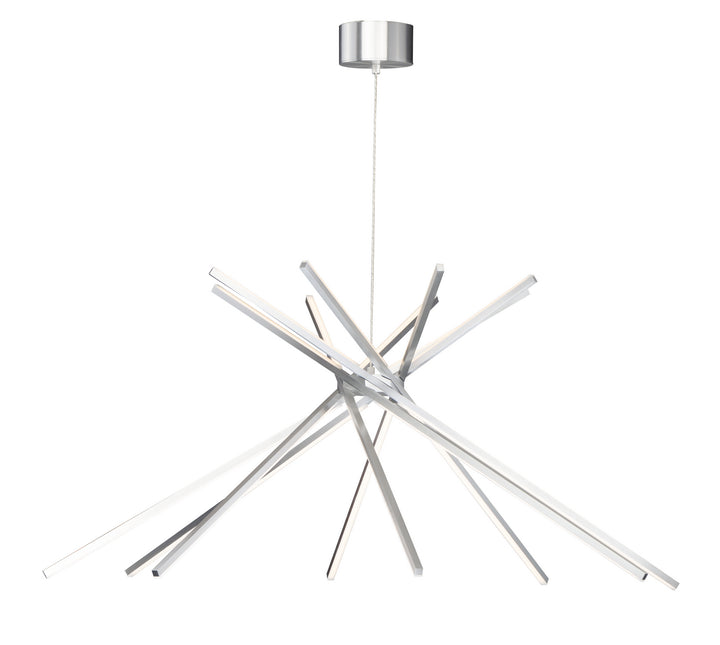 ET2 - E41446-SA - LED Pendant - Alumilux Aster - Satin Aluminum