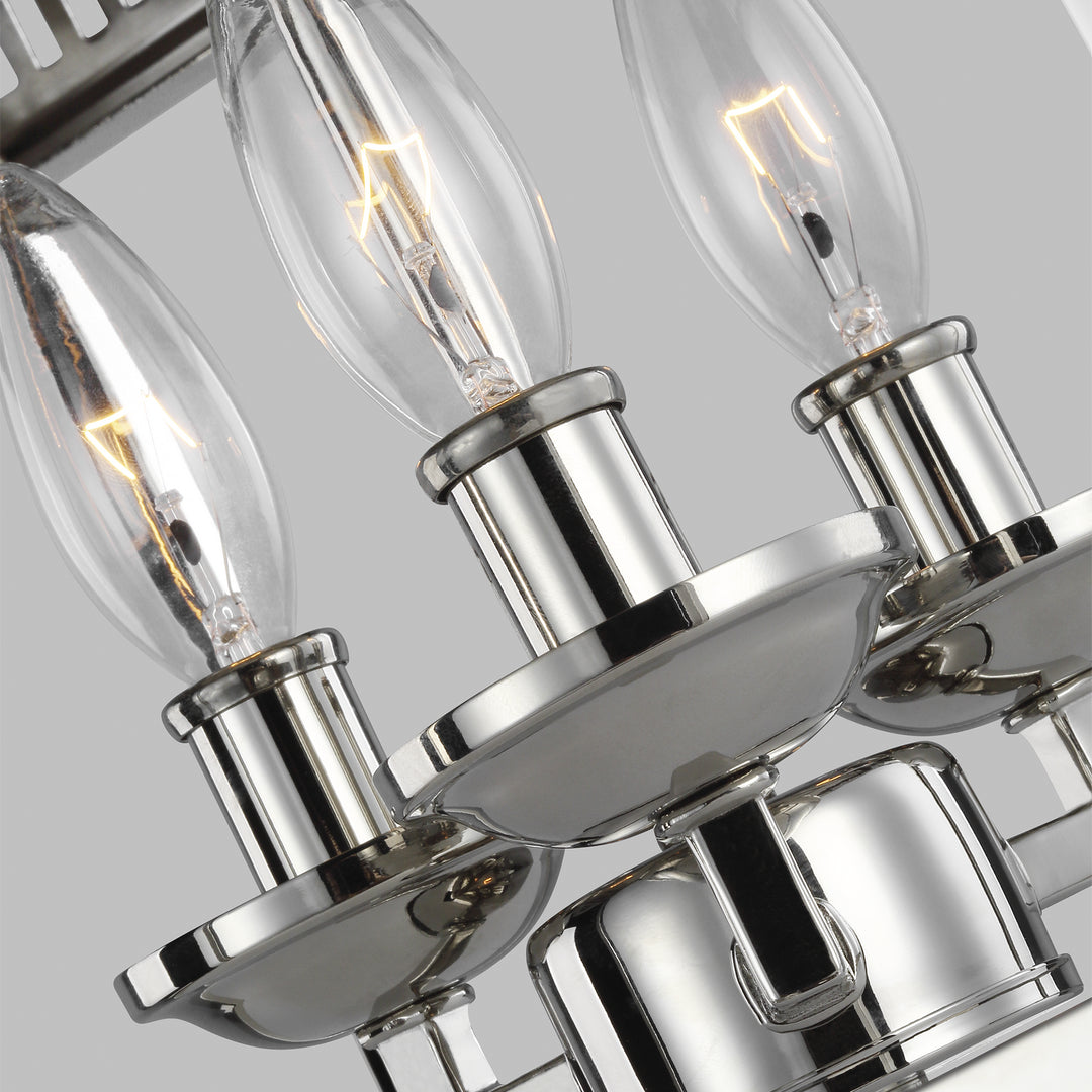 Visual Comfort Studio Canada - FM521PN - Three Light Flush Mount - Woodruff - Polished Nickel