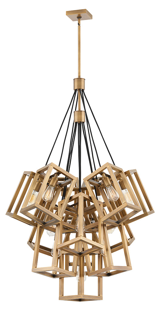 Ensemble LED Chandelier in Brushed Bronze - available from The Lighting Shoppe, trusted by Canadian homeowners