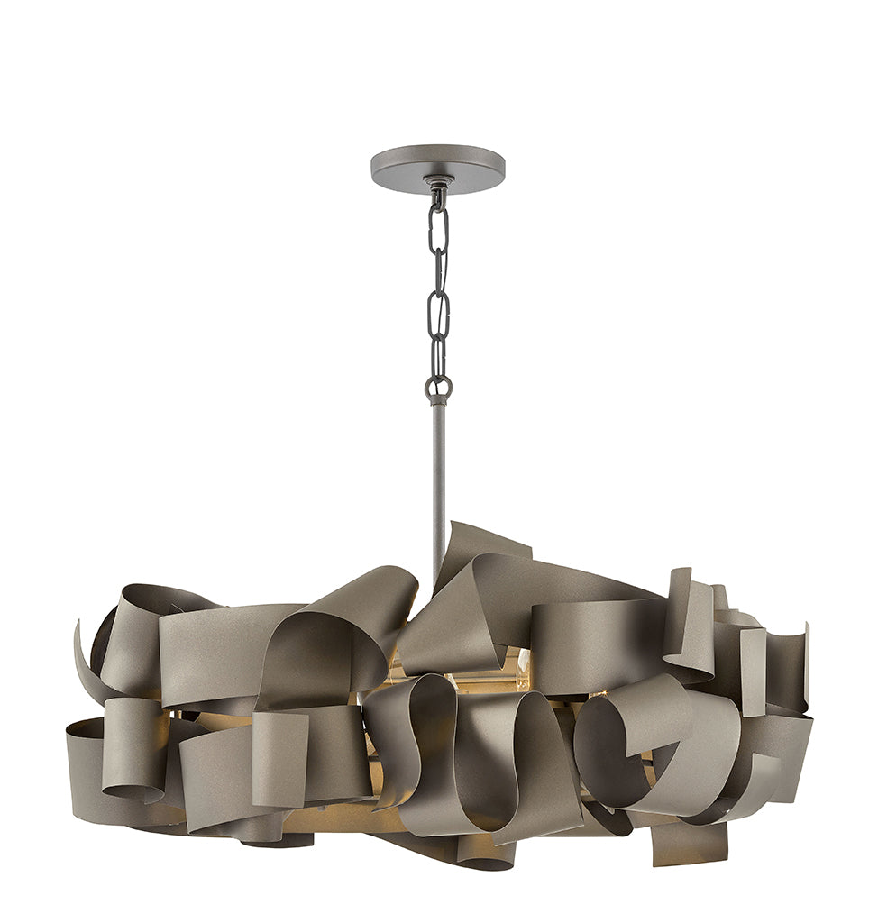 Delfina LED Chandelier in Metallic Matte Bronze - available from The Lighting Shoppe, trusted by Canadian homeowners