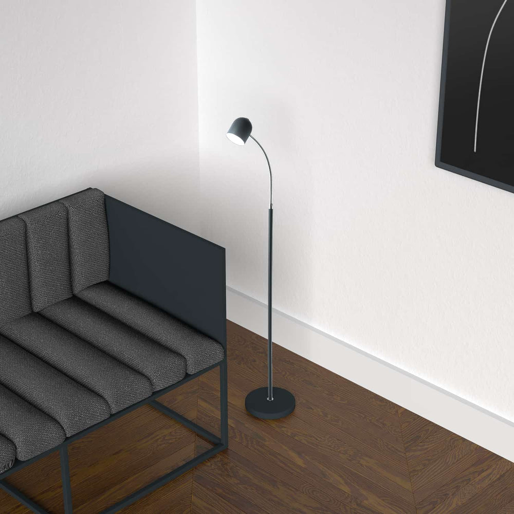 Dainolite Canada - 123LEDF-BK - LED Floor Lamp - Black