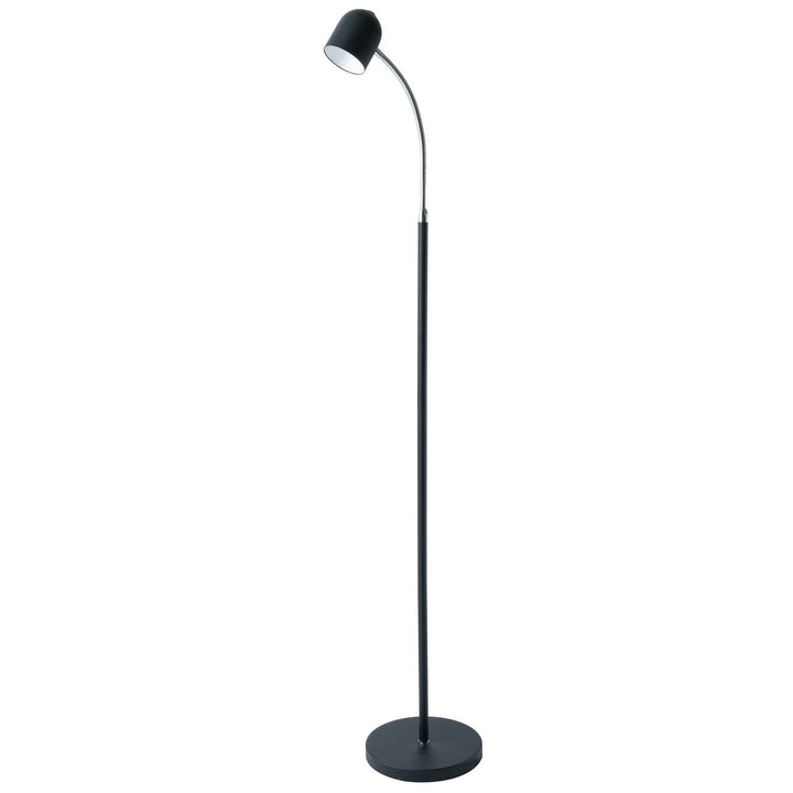 LED Floor Lamp in Black - available from The Lighting Shoppe, trusted by Canadian homeowners