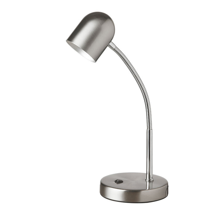LED Table Lamp in Satin Chrome - available from The Lighting Shoppe, trusted by Canadian homeowners