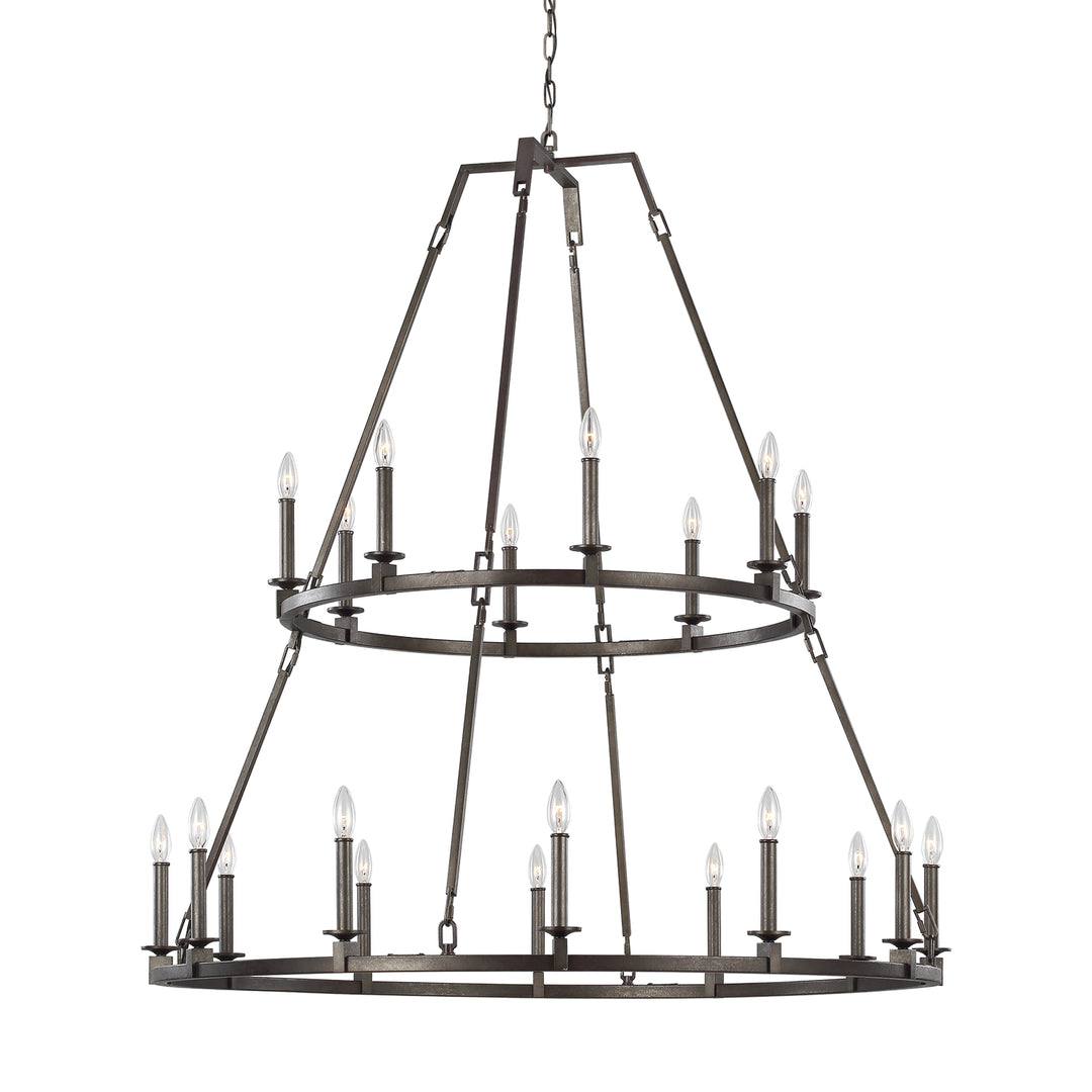 Visual Comfort Studio Canada - F3217/20SMS - 20 Light Chandelier - Landen - Smith Steel