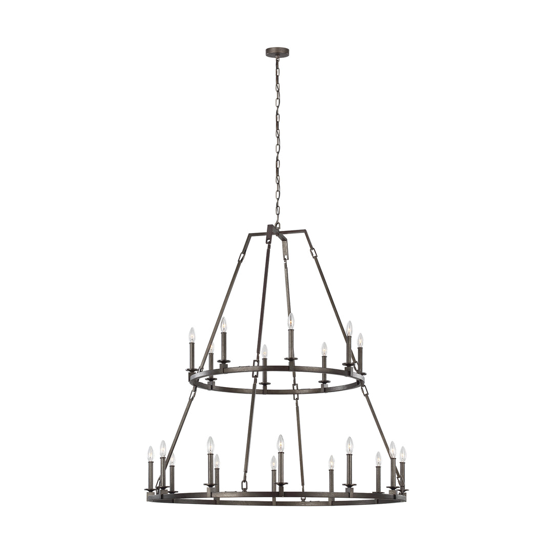 Visual Comfort Studio Canada - F3217/20SMS - 20 Light Chandelier - Landen - Smith Steel