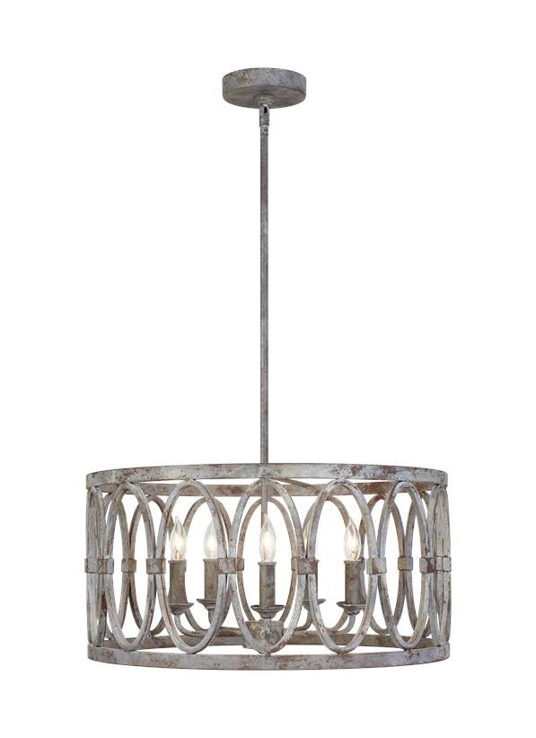 Visual Comfort Studio Canada - F3222/5DA - Five Light Hanging Shade - Patrice - Deep Abyss