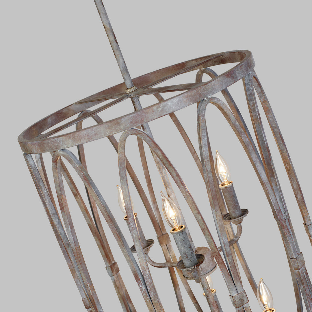 Visual Comfort Studio Canada - F3223/6DA - Six Light Hanging Shade - Patrice - Deep Abyss