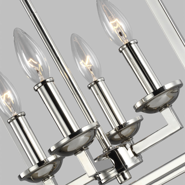 Visual Comfort Studio Canada - F3275/4PN - Four Light Lantern - Woodruff - Polished Nickel