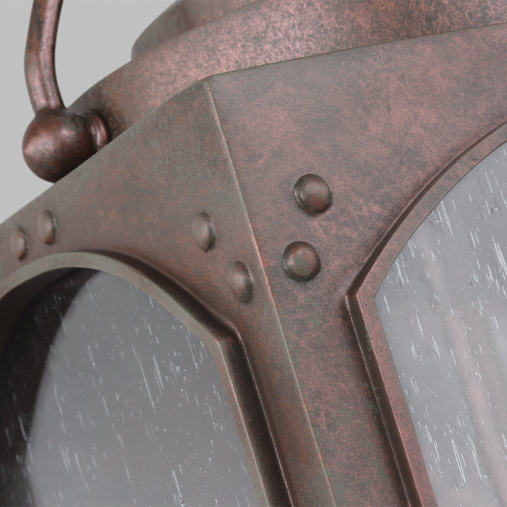 Generation Lighting Canada - OL14372CO - Three Light Outdoor Wall Lantern - Randhurst - Copper Oxide
