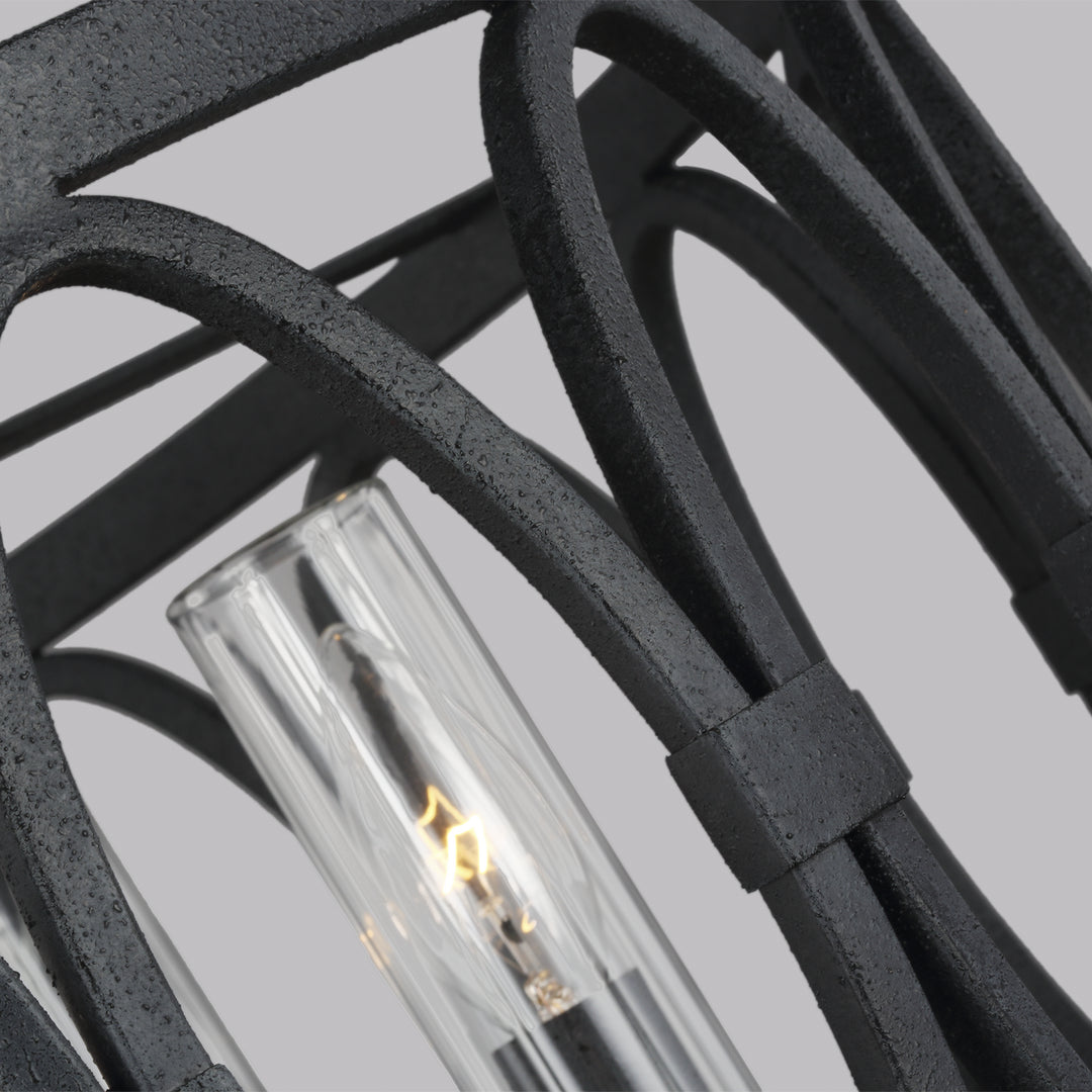 Visual Comfort Studio Canada - OLF3222/5DWZ - Five Light Outdoor Chandelier - Patrice - Dark Weathered Zinc