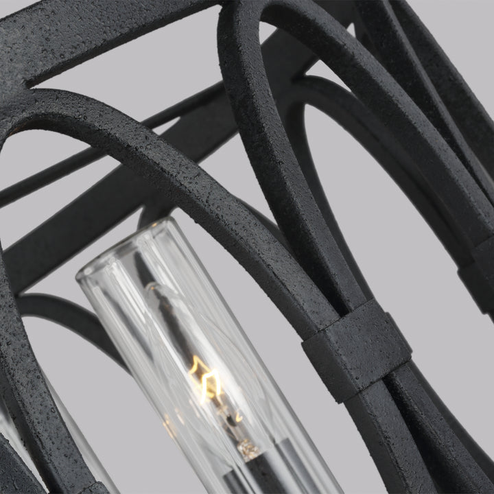 Visual Comfort Studio Canada - OLF3222/5DWZ - Five Light Outdoor Chandelier - Patrice - Dark Weathered Zinc