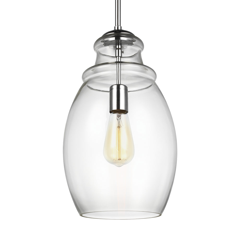 Generation Lighting Canada - P1484CH - One Light Pendant - Marino - Chrome