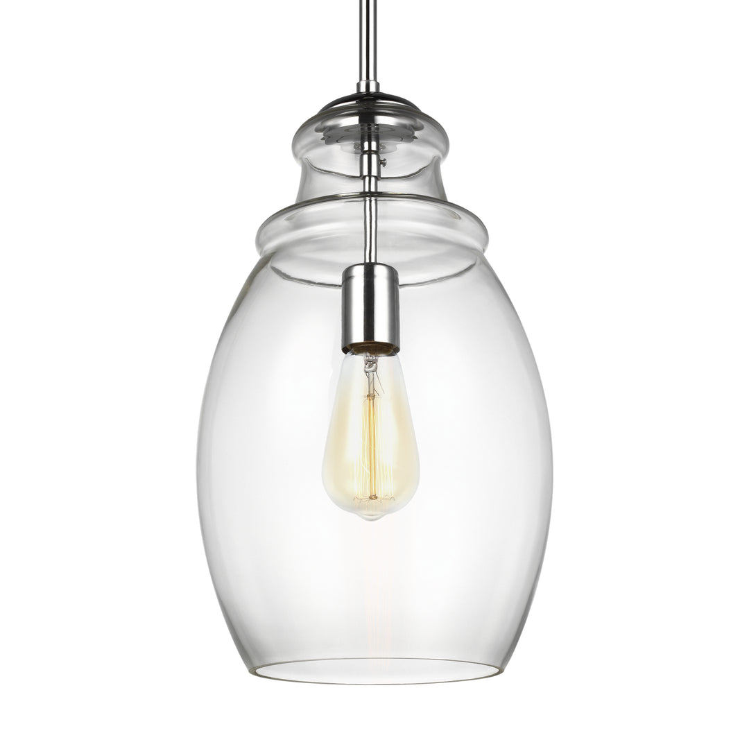 Generation Lighting Canada - P1484CH - One Light Pendant - Marino - Chrome