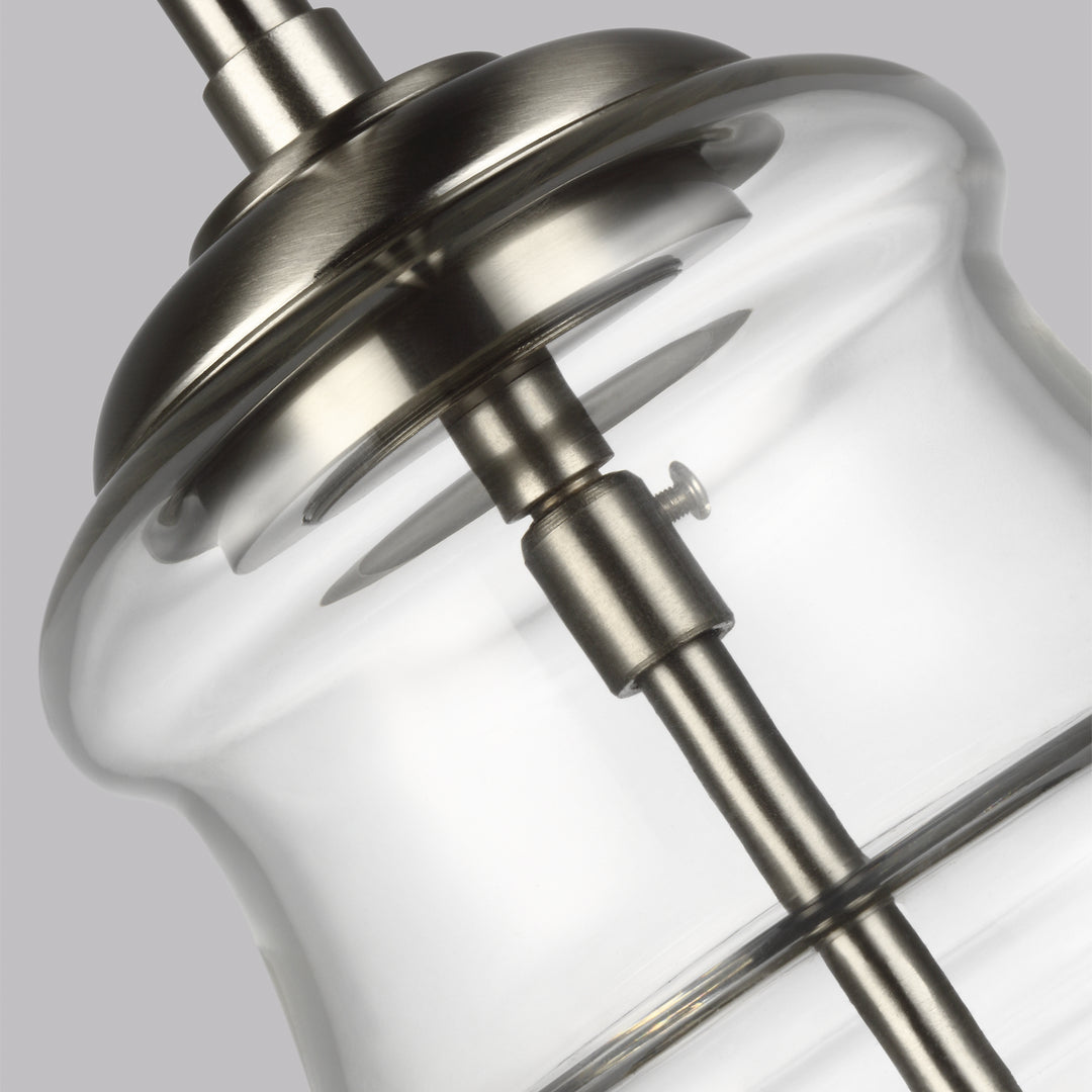 Generation Lighting Canada - P1484SN - One Light Pendant - Marino - Satin Nickel