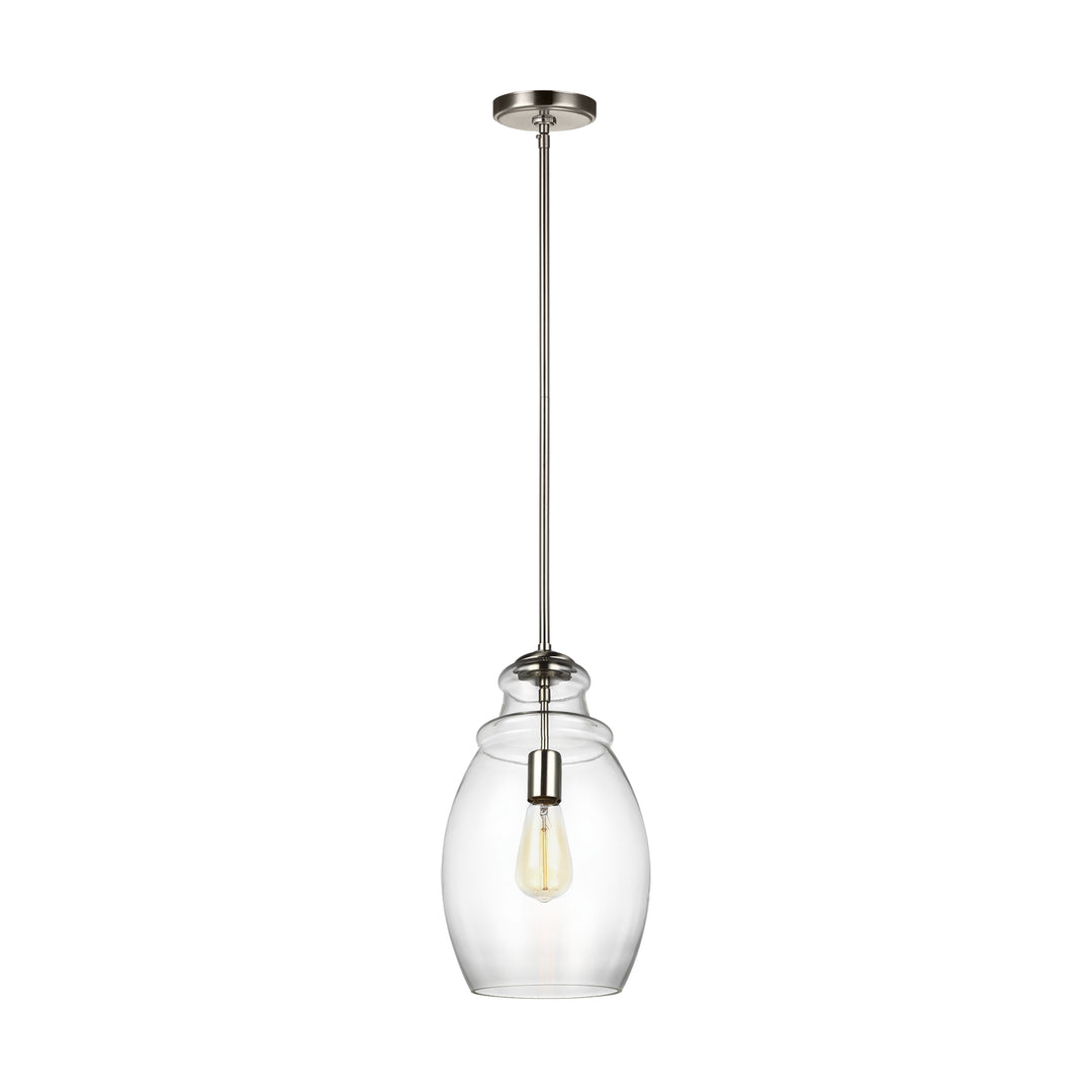Generation Lighting Canada - P1484SN - One Light Pendant - Marino - Satin Nickel