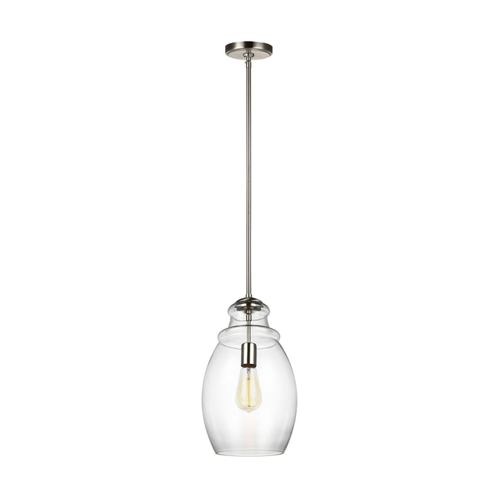 Generation Lighting Canada - P1484SN - One Light Pendant - Marino - Satin Nickel