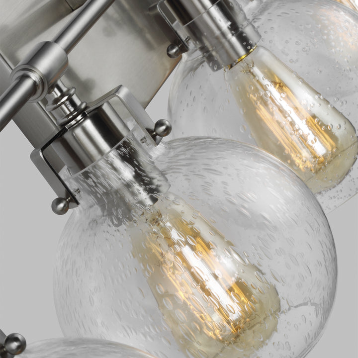 Visual Comfort Studio Canada - VS24405SN - Five Light Vanity - Clara - Satin Nickel