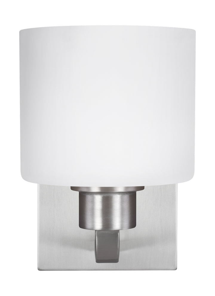 Generation Lighting Canada - 4128801-962 - One Light Wall / Bath Sconce - Canfield - Brushed Nickel