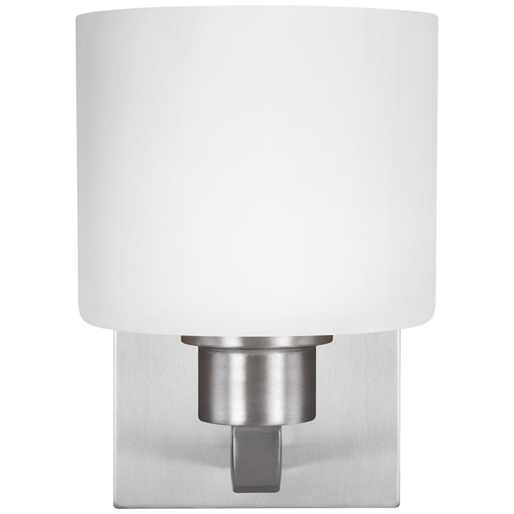 Generation Lighting Canada - 4128801EN3-962 - One Light Wall / Bath Sconce - Canfield - Brushed Nickel