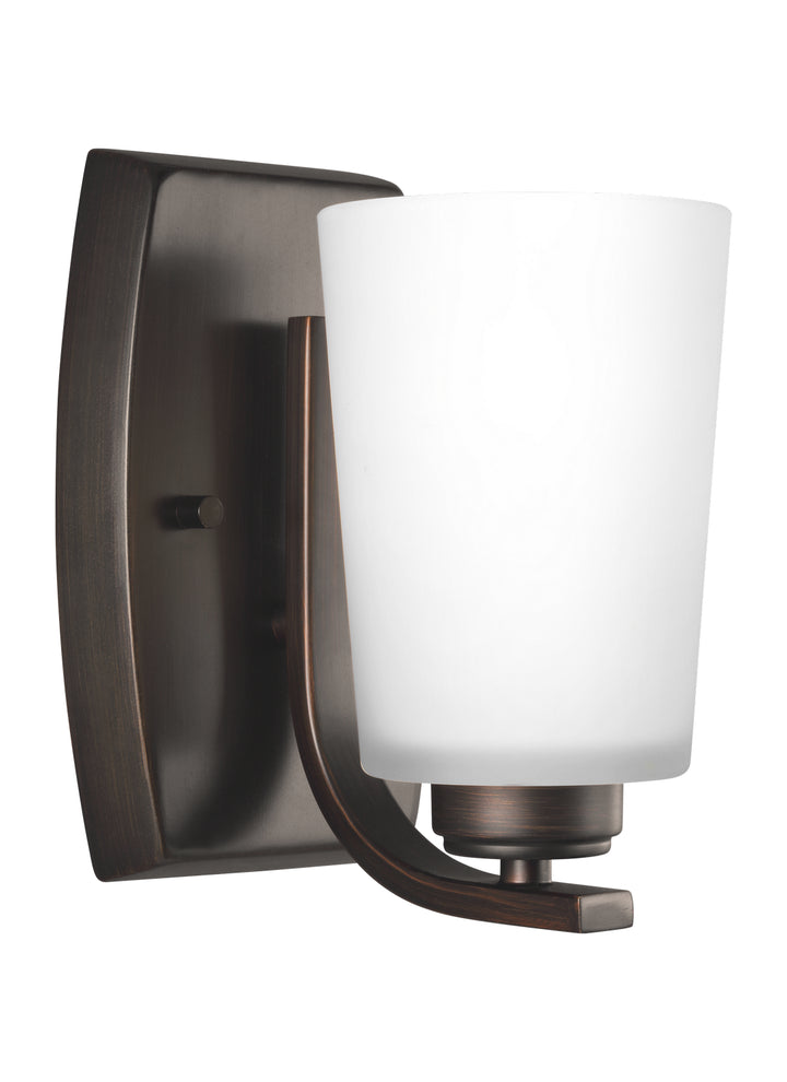 Generation Lighting Canada - 4128901-710 - One Light Wall / Bath Sconce - Franport - Bronze