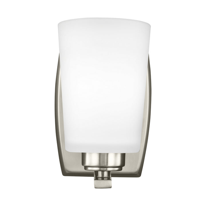 Generation Lighting Canada - 4128901EN3-962 - One Light Wall / Bath Sconce - Franport - Brushed Nickel