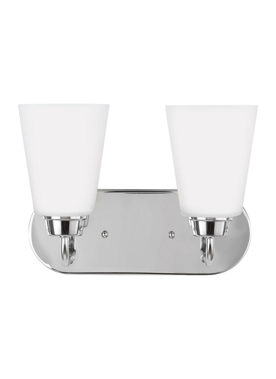 Kerrville Two Light Wall / Bath in Chrome - available from The Lighting Shoppe, trusted by Canadian homeowners