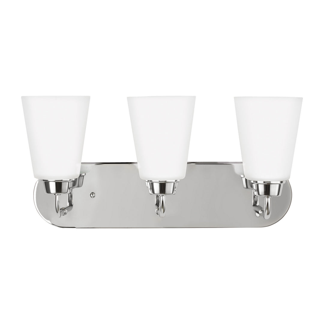 Kerrville Three Light Wall / Bath in Chrome - available from The Lighting Shoppe, trusted by Canadian homeowners
