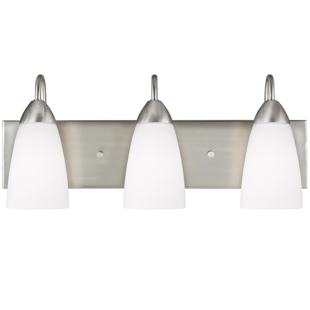 Generation Lighting Canada - 4420203EN3-962 - Three Light Wall / Bath - Seville - Brushed Nickel