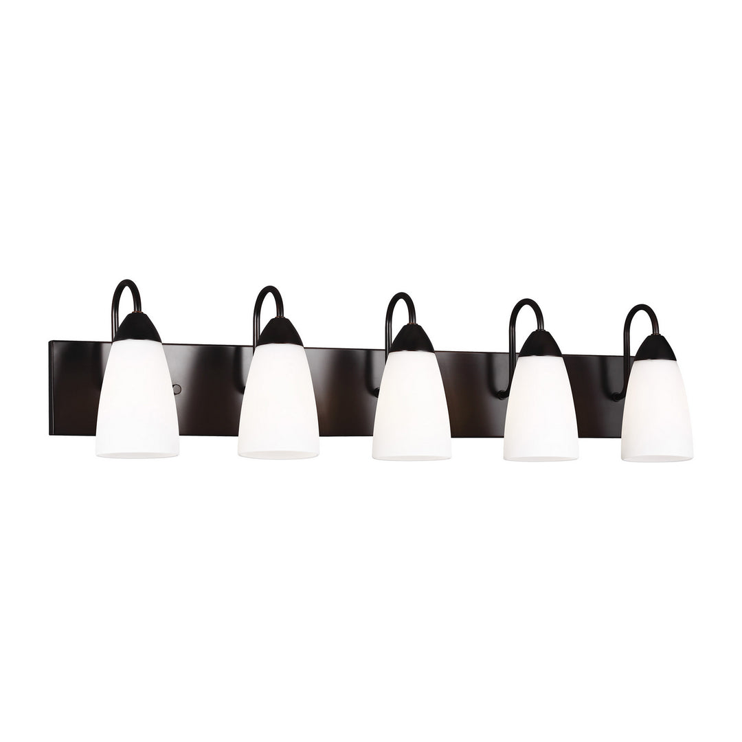 Generation Lighting Canada - 4420205-710 - Five Light Wall / Bath - Seville - Bronze
