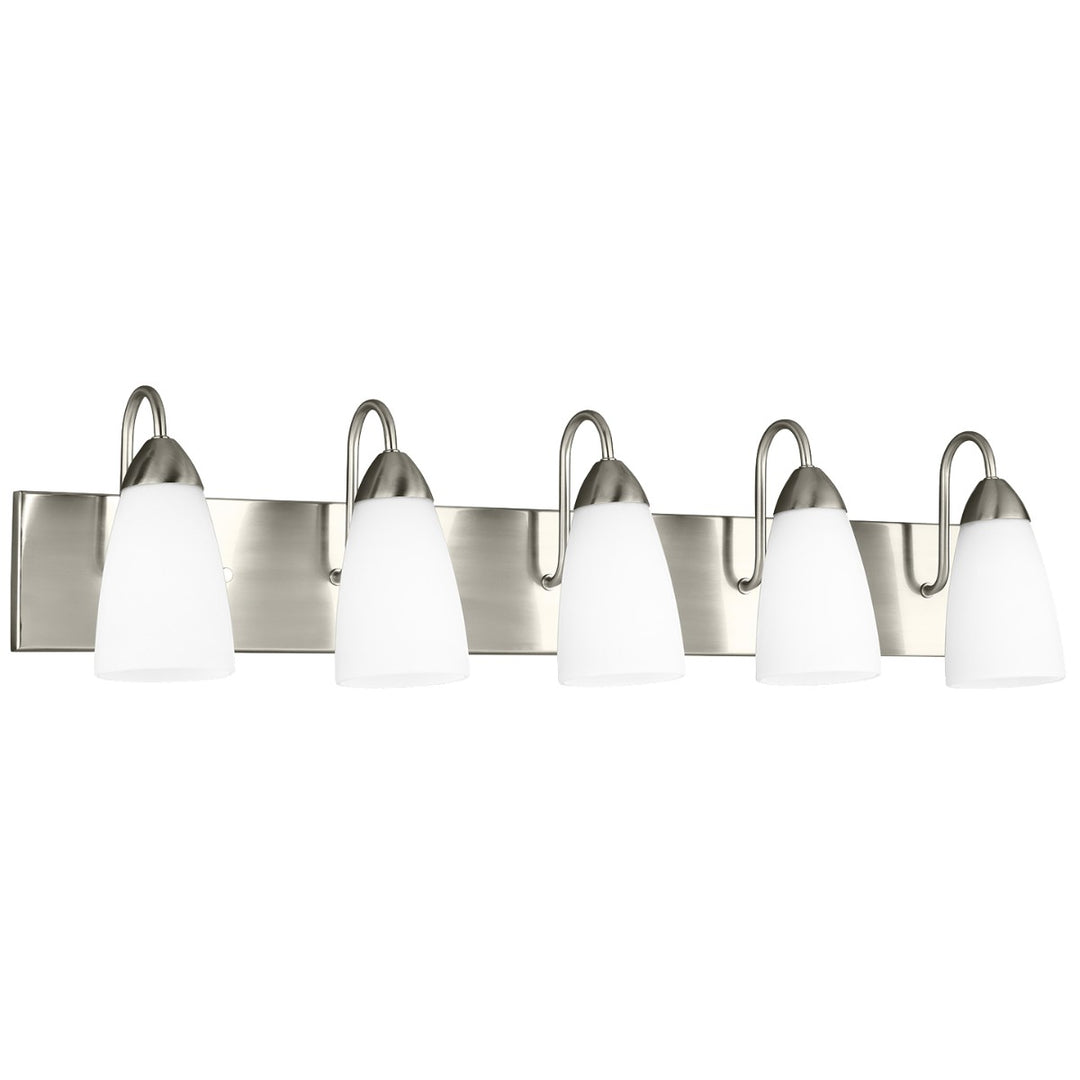 Generation Lighting Canada - 4420205EN3-962 - Five Light Wall / Bath - Seville - Brushed Nickel