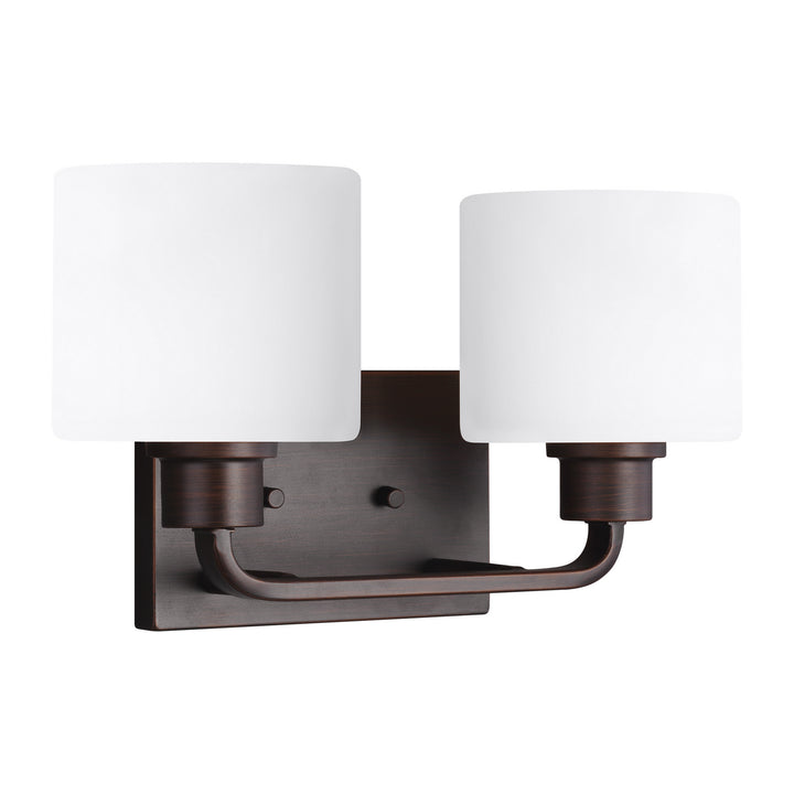 Generation Lighting Canada - 4428802-710 - Two Light Wall / Bath - Canfield - Bronze