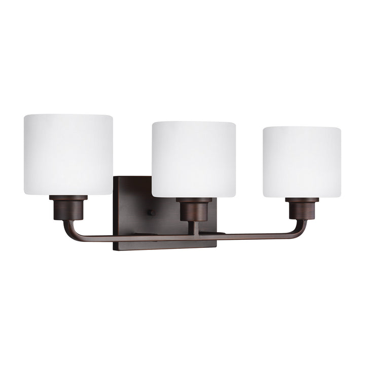 Generation Lighting Canada - 4428803-710 - Three Light Wall / Bath - Canfield - Bronze