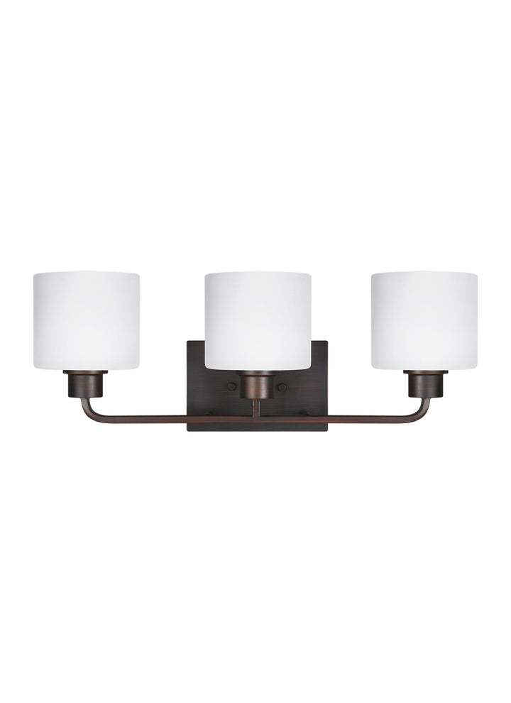 Generation Lighting Canada - 4428803-710 - Three Light Wall / Bath - Canfield - Bronze