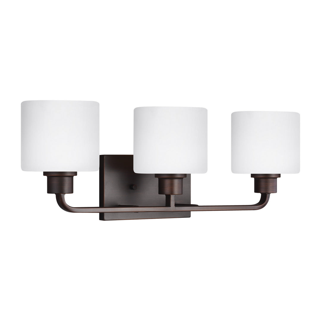Generation Lighting Canada - 4428803EN3-710 - Three Light Wall / Bath - Canfield - Bronze