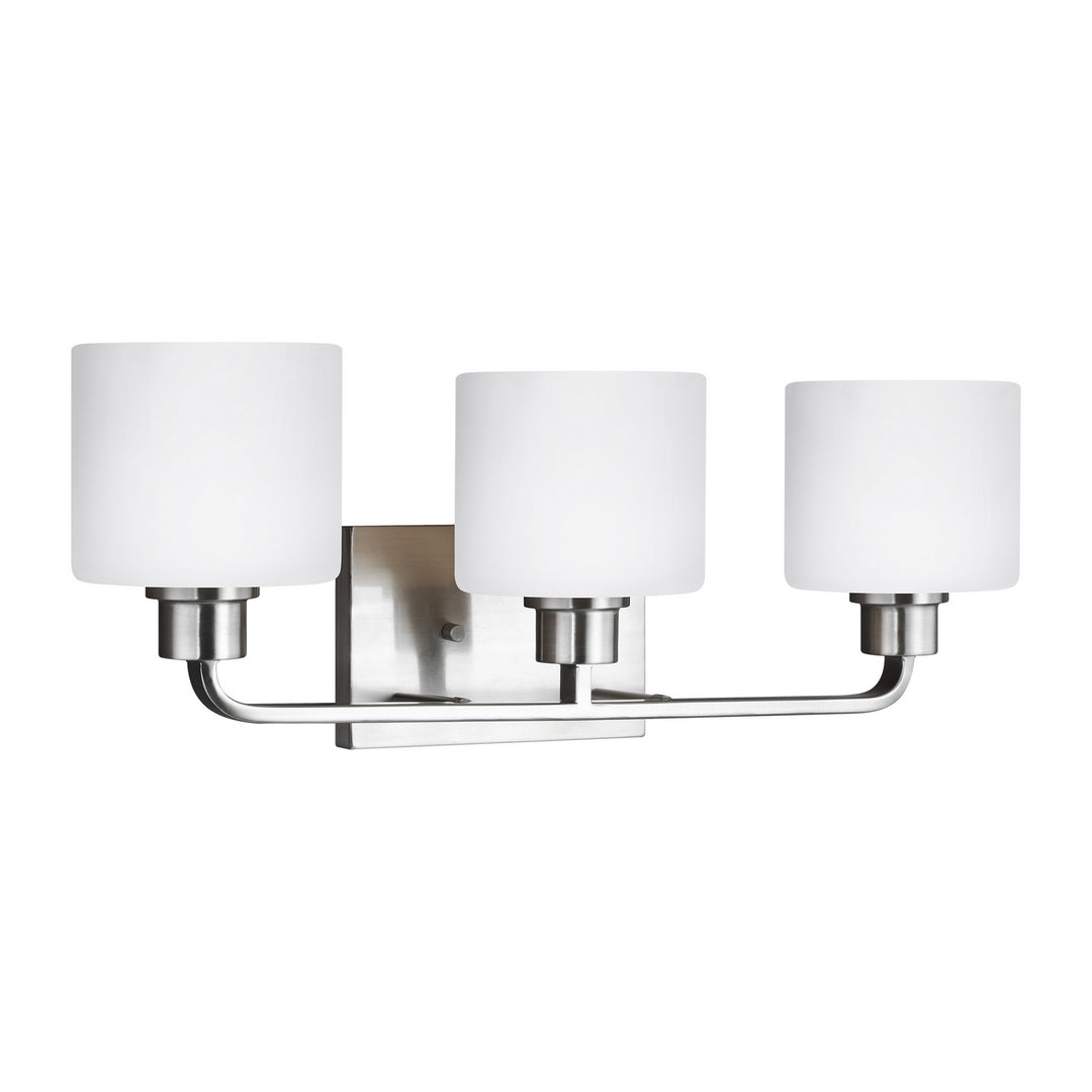 Generation Lighting Canada - 4428803EN3-962 - Three Light Wall / Bath - Canfield - Brushed Nickel