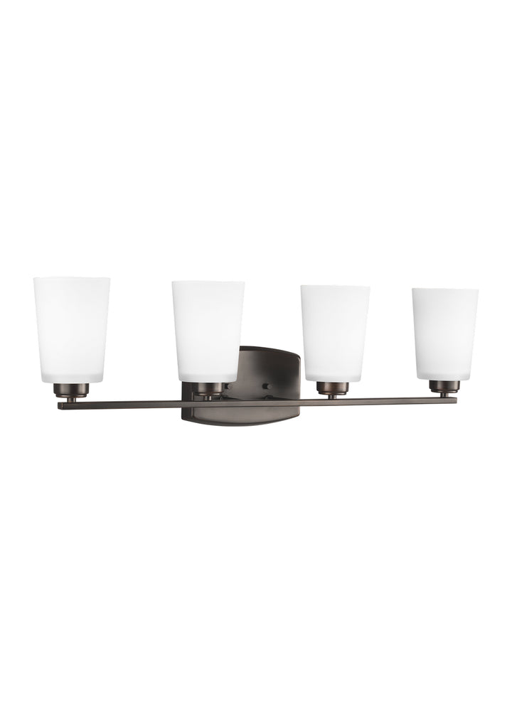 Generation Lighting Canada - 4428904-710 - Four Light Wall / Bath - Franport - Bronze