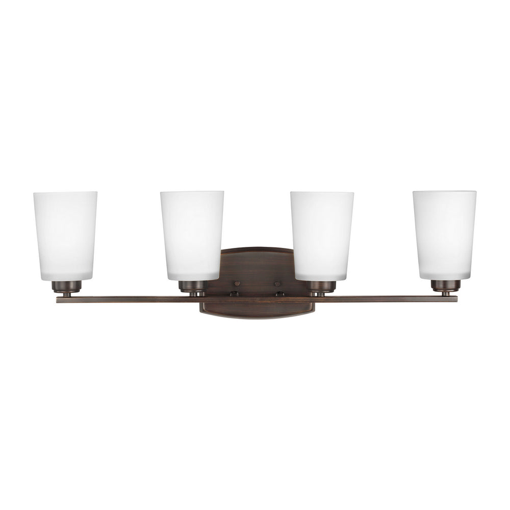 Generation Lighting Canada - 4428904EN3-710 - Four Light Wall / Bath - Franport - Bronze